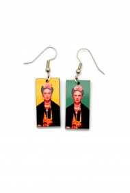 Frida Kahlo Earrings * Yellow